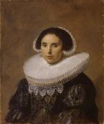 REMBRANDT Harmenszoon van Rijn Portrait of a Woman,Possible Sara Wolphaerts van Diemen Second WIfe of Nicolaes Hasselaer Spain oil painting artist